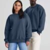 awjh123-1 Unisex Oversized Crewneck 440 g/m²